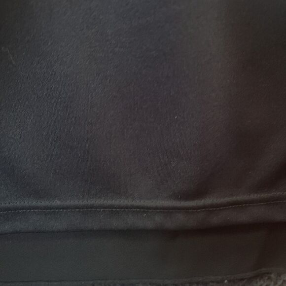 MSK Womens Skirt Black Size XL 100% Polyester Elastic Waist A-Line Stretch - Picture 9 of 12